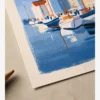 Kopenhag Nyhavn Limanı Poster