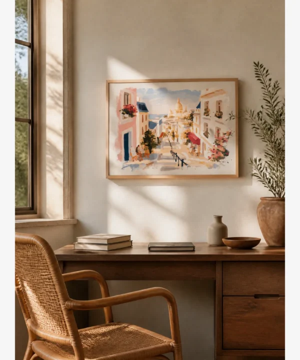 Paris Montmartre Bazilika Poster