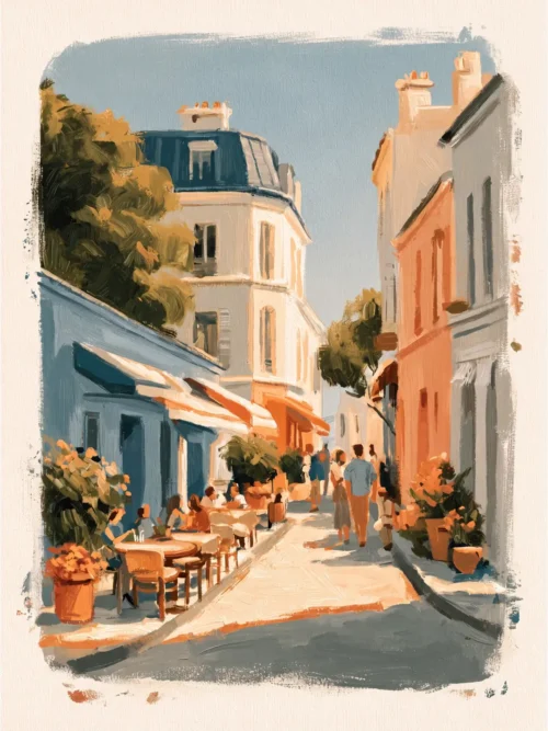 Paris Montmartre Poster