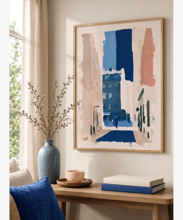 Stokholm Gamla Stan Silüetler Poster