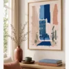 Stokholm Gamla Stan Silüetler Poster