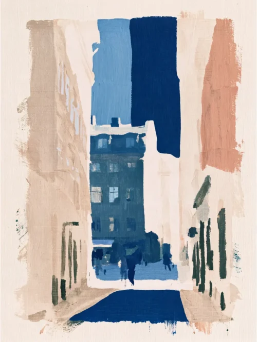 Stokholm Gamla Stan Silüetler Poster