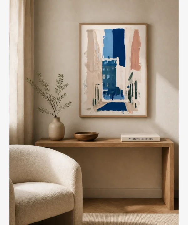 Stokholm Gamla Stan Silüetler Poster
