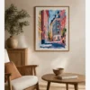 Stokholm Gamla Stan Sokakları Poster