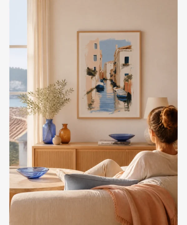 Venedik Sakin Kanal Poster