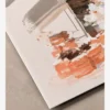 Viyana Kafede Çiçekler ve Tatlılar Poster