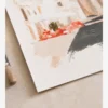 Viyana Pastel Avrupa Sokağı Poster