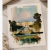 Viyana Schönbrunn Sarayı Bahçeleri Poster