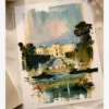 Viyana Schönbrunn Sarayı Bahçeleri Poster
