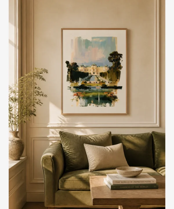 Viyana Schönbrunn Sarayı Bahçeleri Poster